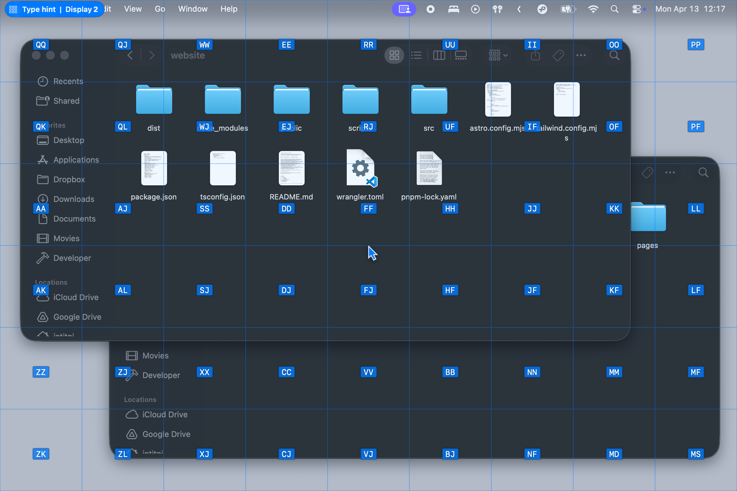 Grid Mode Screenshot