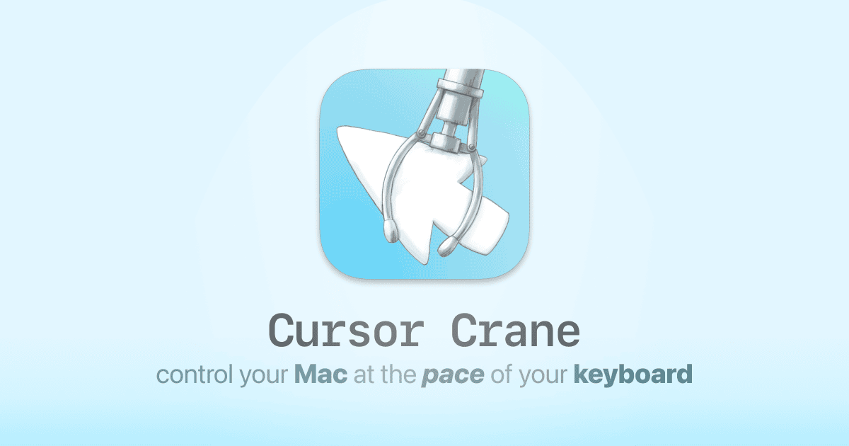 Cursor Crane screenshot